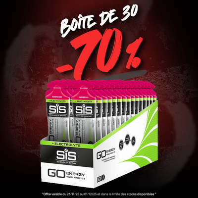 GEL GO ENERGY + ÉLECTROLYTES - BOITE DE 30 GELS