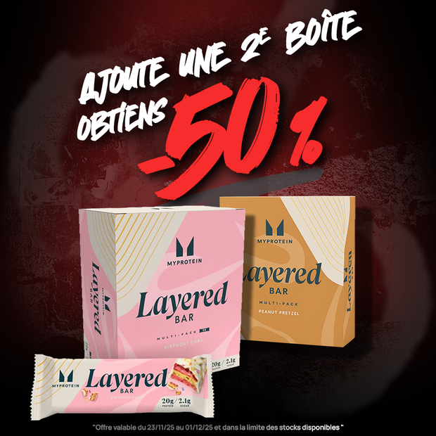 LAYER BARS (BOITE DE 6 BARRES)