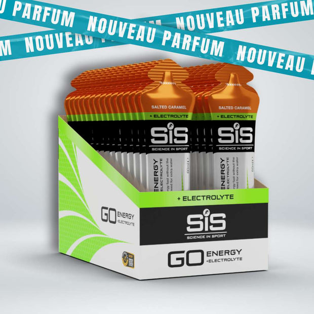 GEL GO ENERGY + ÉLECTROLYTES - BOITE DE 30 GELS