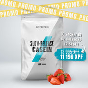 CASÉINE MICELLAIRE 2.5kg (Vanille ou Fraise)