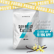 CASÉINE MICELLAIRE 2.5kg (Vanille ou Fraise)