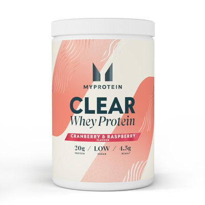 CLEAR WHEY PROTEIN - FRAMBOISE & CRANBERRY