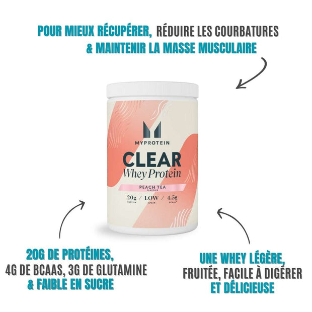CLEAR WHEY ISOLATE - LIMONADE FRAMBOISE