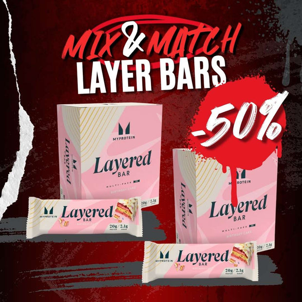 DUO LAYER BARS BOITE DE 6 BARRES