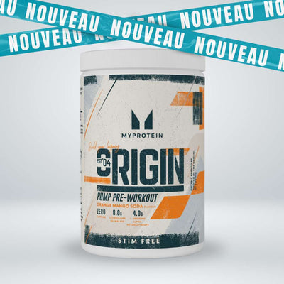 ORIGIN PRE-WORKOUT - Stim Free (sans caféine)